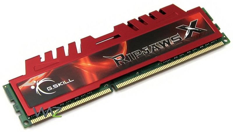 MEMÓRIA G.SKILL 8GB DDR3 1600MHz CL10 Ripjaws X PC12800 - nanoChip