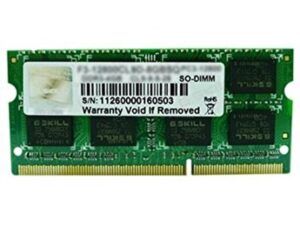 MEMÓRIA G.SKILL SODIMM 8GB DDR3 1600MHz CL11 SQ PC12800 MAC