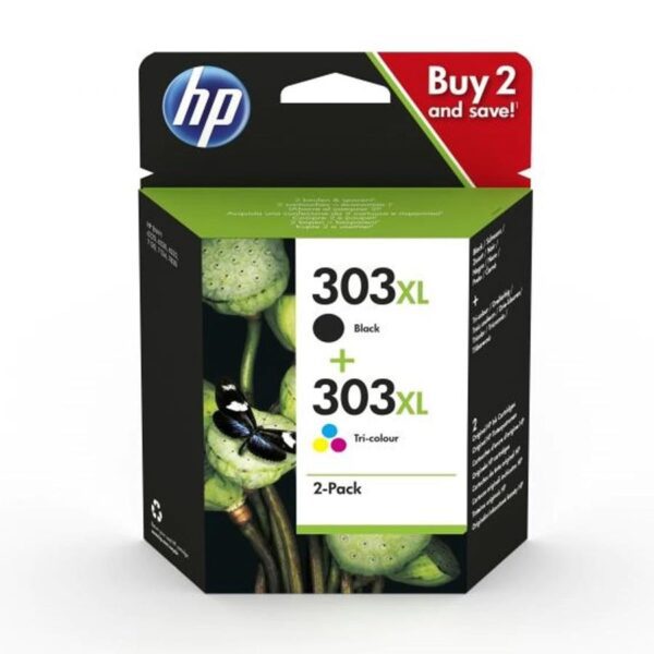Tinteiro HP Nº303XL Preto e Nº303XL Cores Combo Pack - 3YN10AE Tinteiro HP Nº303XL Preto e Nº303XL Cores Combo Pack - 3YN10AE