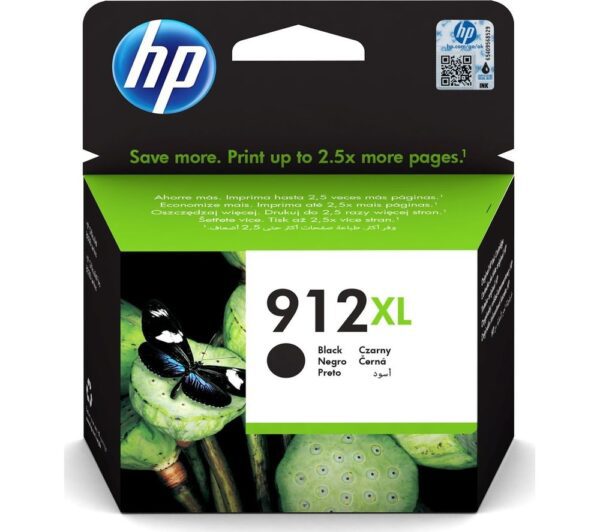 TINTEIRO HP Nº912XL Preto