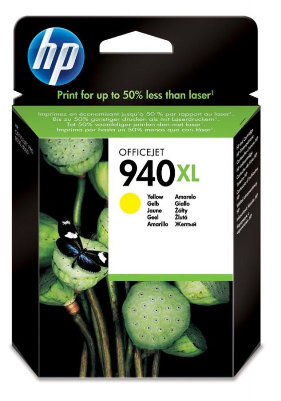 TINTEIRO HP Nº 940XL Amarelo - C4909AE
