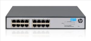 Switch HP Office Connect 1420-16G Gigabit 16 Portas - JH016A