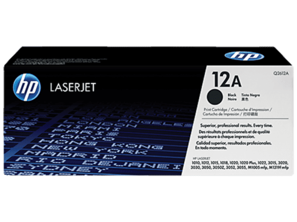 Toner HP Laserjet 3030 All in One Preto – Q2612A - nanoChip