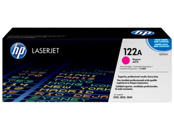 Toner HP Laserjet 2550 Alta Capacidade Magenta - Q3963A