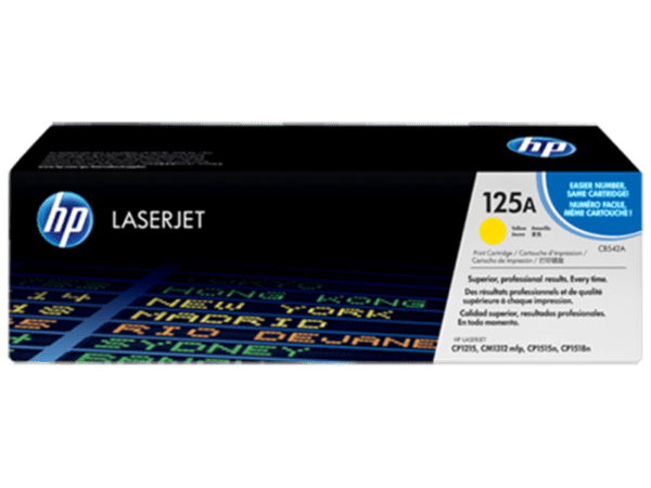Toner HP Laserjet CP1215/CM1312/CP1515n Amarelo – CB542A - nanoChip