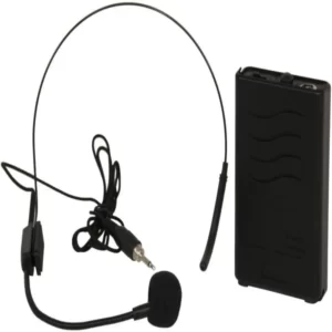 Microfone IBIZA Headset S/ Fios 207.5MHz