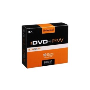DVD+RW INTENSO 4X Pack 10 Unidades Slim Case - 4211632