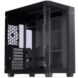 Caixa JONSBO Micro-ATX D300 Vidro Temperado Preto
