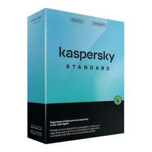 Software KASPERSKY Standard 5 Dispositivos 1 Ano