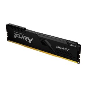 Memória  KINGSTON Fury Beast 16GB (1x16GB) DDR4 2666MHz 1R CL16 Preta
