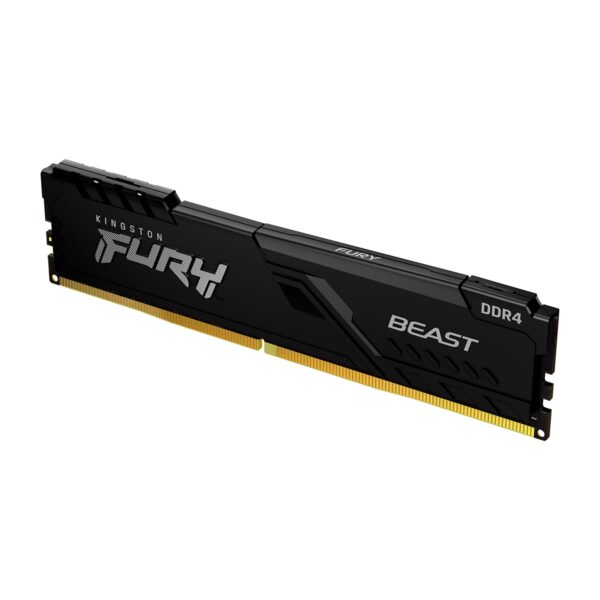Memória  KINGSTON Fury Beast 16GB (1x16GB) DDR4 2666MHz 1R CL16 Preta