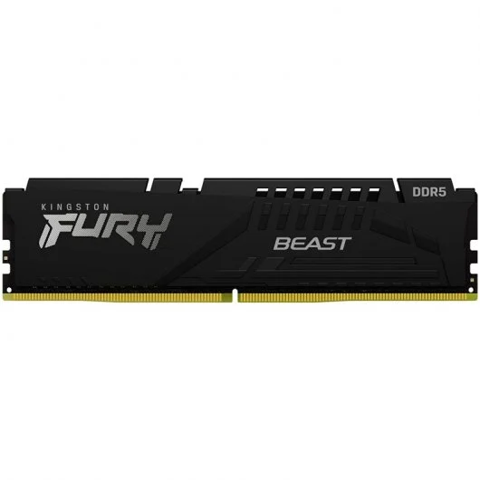 Memória KINGSTON Fury Beast 32GB DDR5 4800MHz CL38 Preta