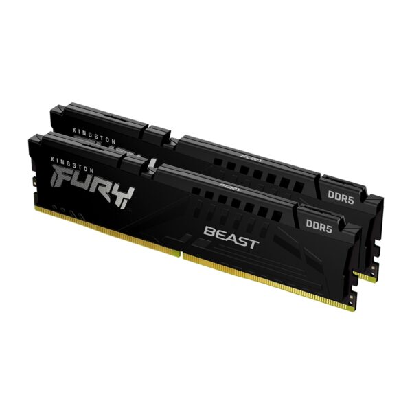 Memória KINGSTON Fury Beast 32GB (2x16GB) DDR5 4800MHz CL38 Preta