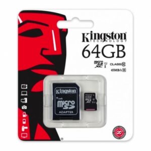 Cartão Memória KINGSTON Micro SD Canvas Select 64GB UHS-I CL