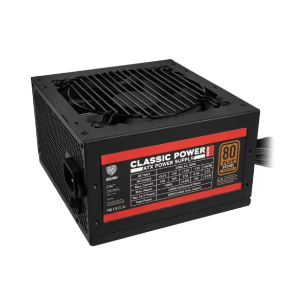 KOLINK Fonte Classic Power 500W 80+ Bronze KOLINK Fonte Classic Power 500W 80+ Bronze