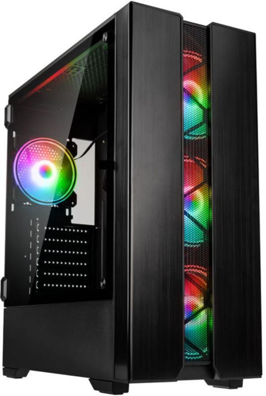 Caixa KOLINK Phalanx V2 ARGB Vidro Temperado Preto