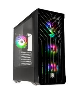 Caixa ATX KOLINK Unity Cascade ARGB Mesh Preta Caixa ATX KOLINK Unity Cascade ARGB Mesh Preta