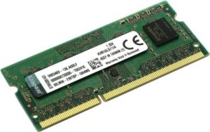 MEMÓRIA KINGSTON SODIMM 4GB DDR3L 1600MHz 1.35V