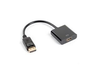 Adaptador LINDY DisplayPort 1.2 P/ HDMI 4K Macho/Fêmea 0,20m