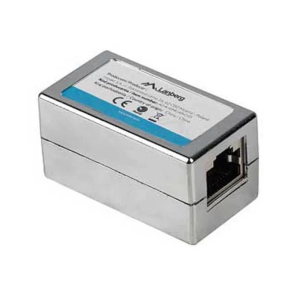 Ficha Adaptadora RJ45 CAT6 Fêmea/Fêmea LANBERG Ficha Adaptadora RJ45 CAT6 Fêmea/Fêmea LANBERG