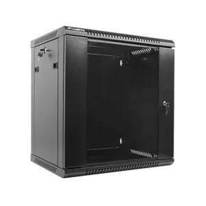 Armário LANBERG Mural Bastidor 19" 12U 600x450mm Preto