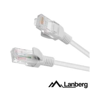 LANBERG Cabo De Rede U/UTP CAT5E 0.5m Cinzento