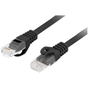 Cabo de Rede LANBERG FTP Cat.6 RJ45 1m Preto