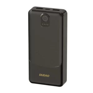 PowerBank DUDAO 20000mAh C/ 2xUSB-A 1xUSB-C 22.5W Preto PowerBank DUDAO 20000mAh C/ 2xUSB-A 1xUSB-C 22.5W Preto