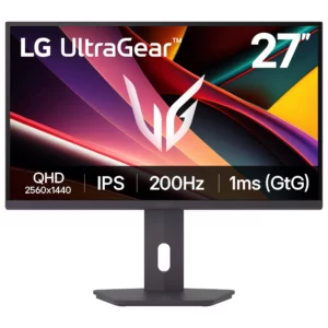 Monitor LG UltraGear 27" 27G610A-B IPS QHD 200Hz 1ms FreeSync Premium HDR400