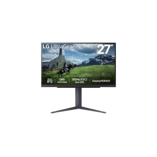 Monitor LG 27GS85Q-B 27" nano IPS 1ms QHD 16:9 180Hz Monitor LG 27GS85Q-B 27" nano IPS 1ms QHD 16:9 180Hz