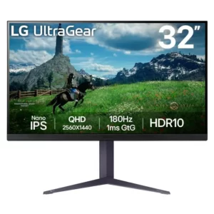 Monitor LG 32GS85Q-B 32" IPS QHD 16:9 180Hz 1ms