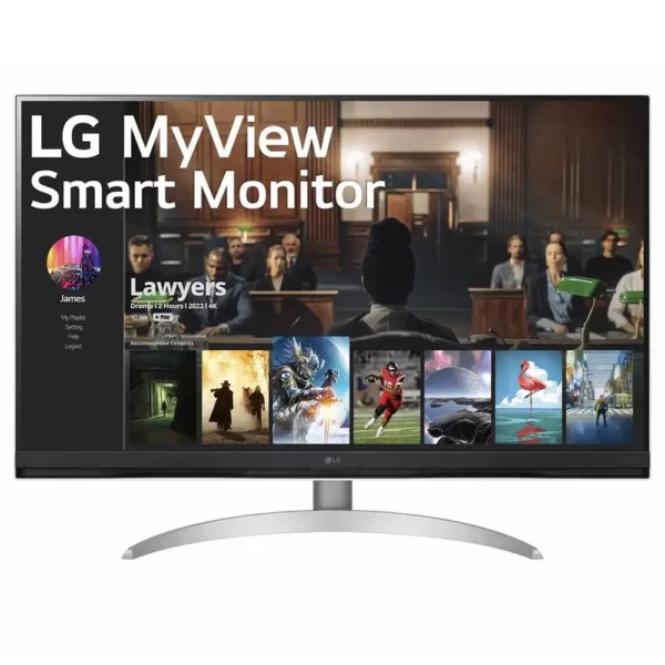 Monitor LG 32SQ700S-W 32" VA UHD 21:9 60Hz Monitor LG 32SQ700S-W 32" VA UHD 21:9 60Hz