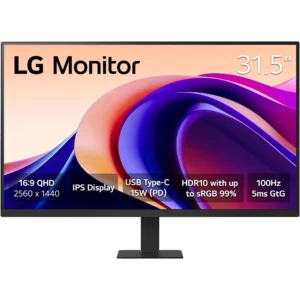 Monitor LG 32U631A-B 31.5" IPS QHD 100Hz 5ms HDR10