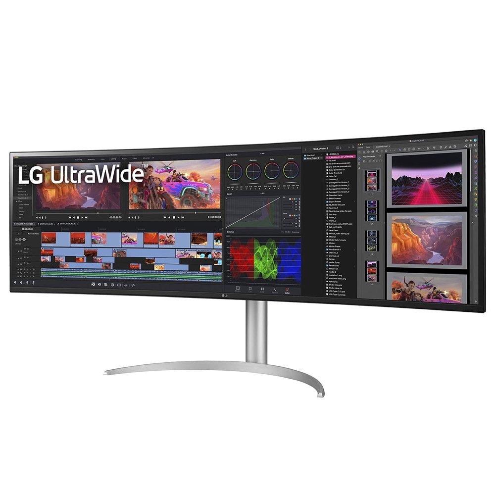 Monitor LG 49WQ95C-W nano IPS 49" UWIQHD 32:9 144Hz FreeSync Curvo