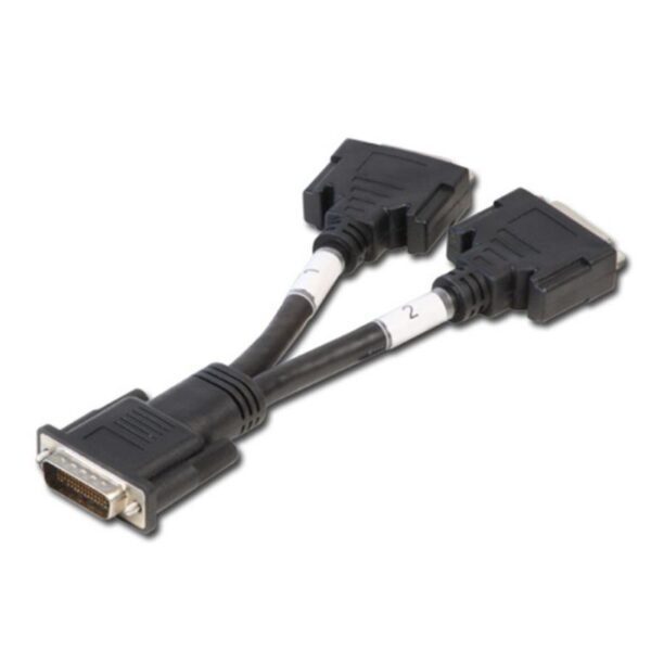 Cabo LINDY DMS 59 Macho/ 2x DVI-I Fêmea - 41009