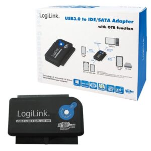 Adaptador LOGILINK USB 3.0 P/ SATA / IDE 2.5"/3.5"/5.25"