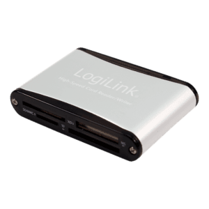 Leitor de Cartões LOGILINK USB 2.0 Aluminium - CR0001B