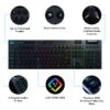 Teclado Mecânico LOGITECH G915 Lightspeed RGB Wireless GL Switch PT