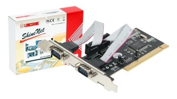 CONTROLADORA LONGSHINE 2 Portas Série PCI
