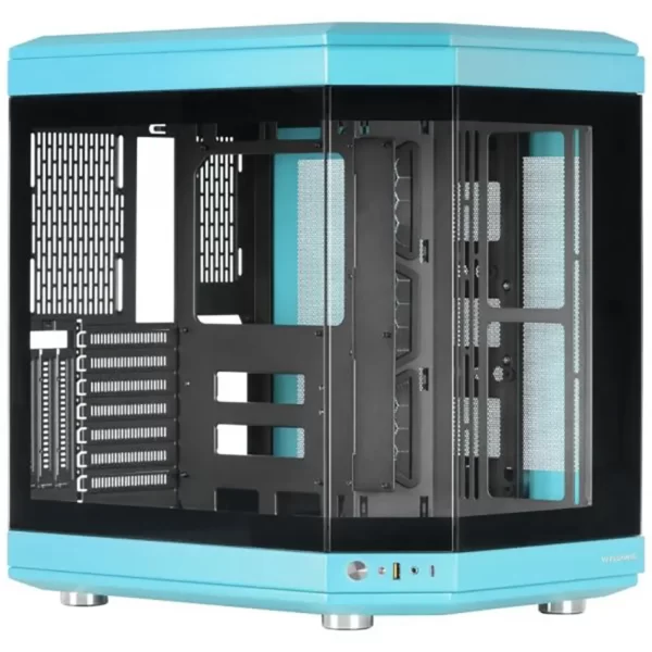 Caixa ATX MARS GAMING MC-3TB Vidro Temperado Azul Caixa ATX MARS GAMING MC-3TB Vidro Temperado Azul