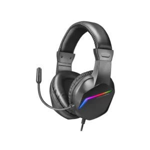 Headset MARS GAMING MH122W RGB Gaming Preto