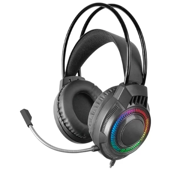 Headset MARS GAMING MH124 FRGB Gaming Headset Preto