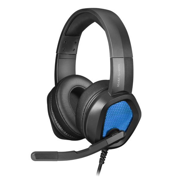 Headset MARS GAMING MH320 RGB Gaming Headset Preto nanoChip