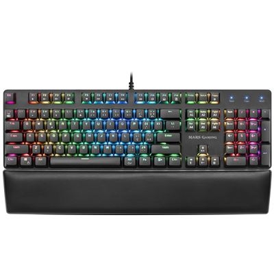 Teclado MARS GAMING Mecânico MK5R Red Switch Full RGB PT