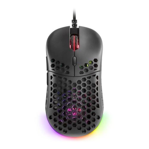 Rato MARS GAMING MM55 RGB Gaming Preto