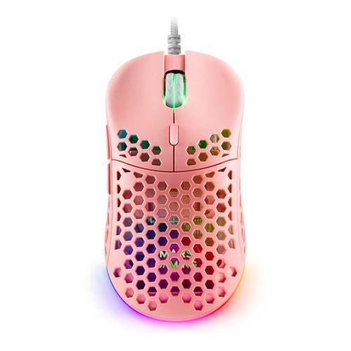 Rato MARS GAMING MM55P RGB Gaming Rosa
