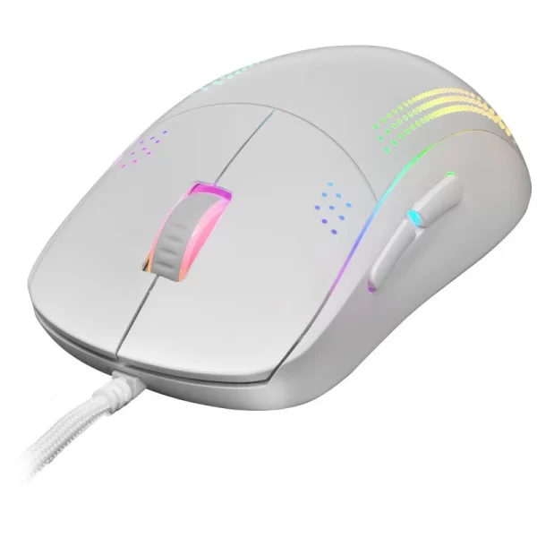 Rato MARS GAMING MMPRO Optical Gaming Mouse RGB Branco