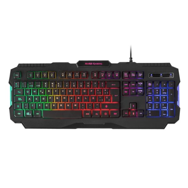 Teclado MARS GAMING Gaming RGB Layout Espanhol