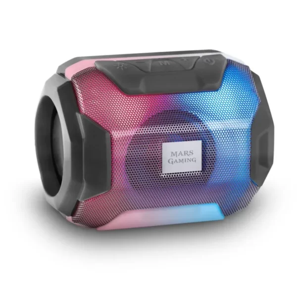 Coluna MARS GAMING RGB Bluetooth Black