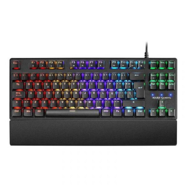 Teclado MARS GAMING Mecânico MKXTKLBPT Azul Switch